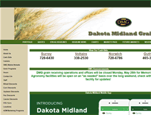 Tablet Screenshot of dakotamidland.com